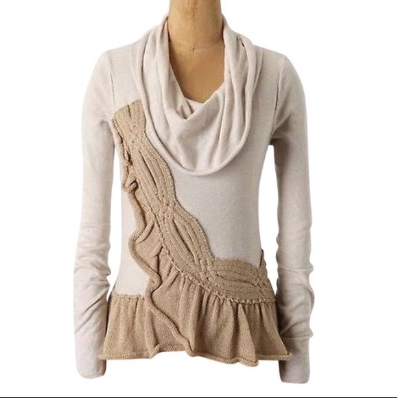 Anthropologie Sweaters - Anthropologie Moth Cowl Neck Sweater